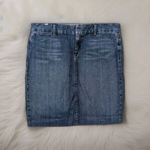 Gap Jeans Blue Denim Skirt Y2K Retro Women's Size 14